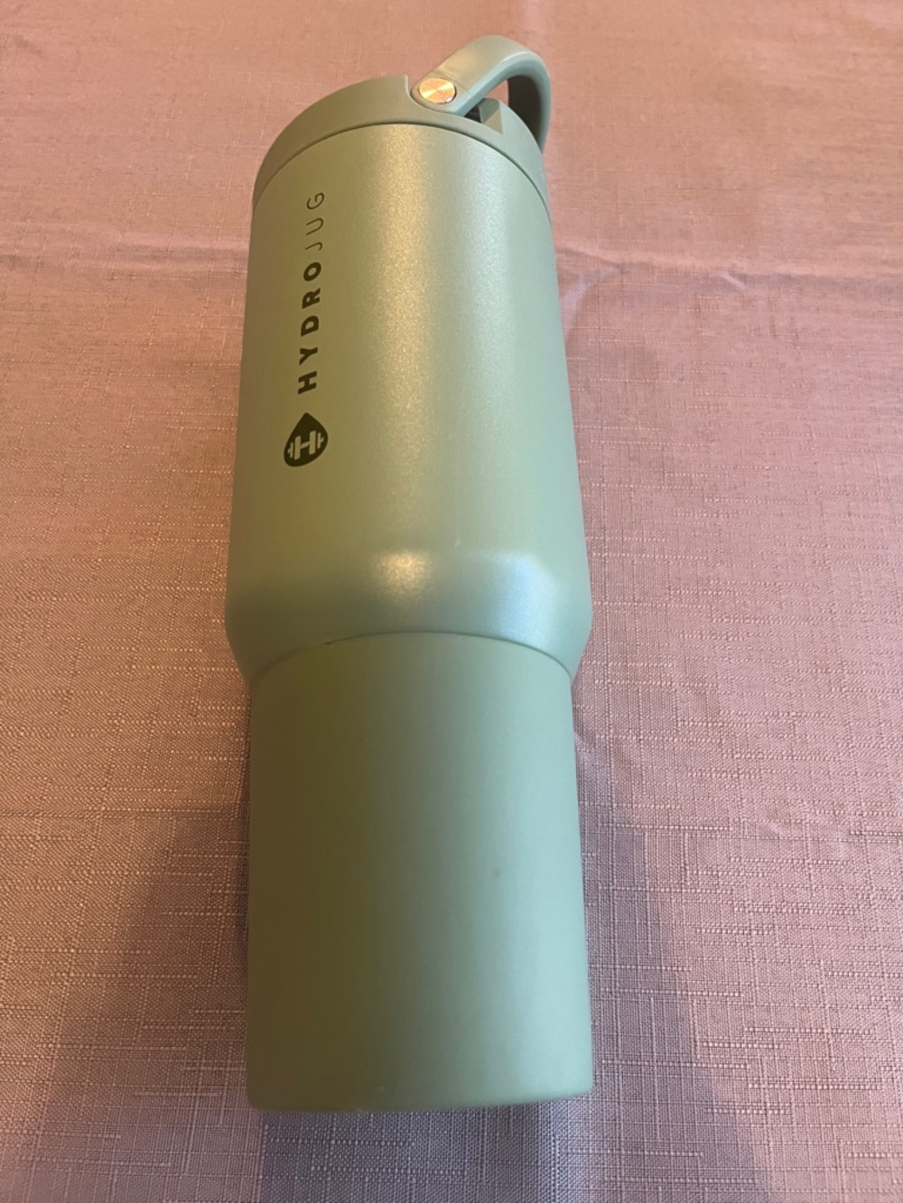 HydroJug Matte Sage Green Insulated Bottle with Carry Handle